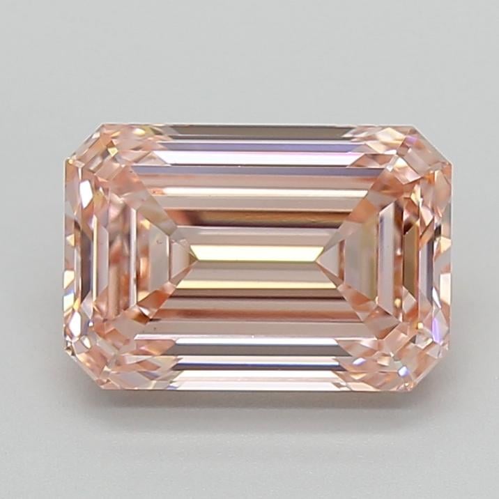 2.85 Ct. Fancy Intense Pink Emerald Lab Grown Diamond