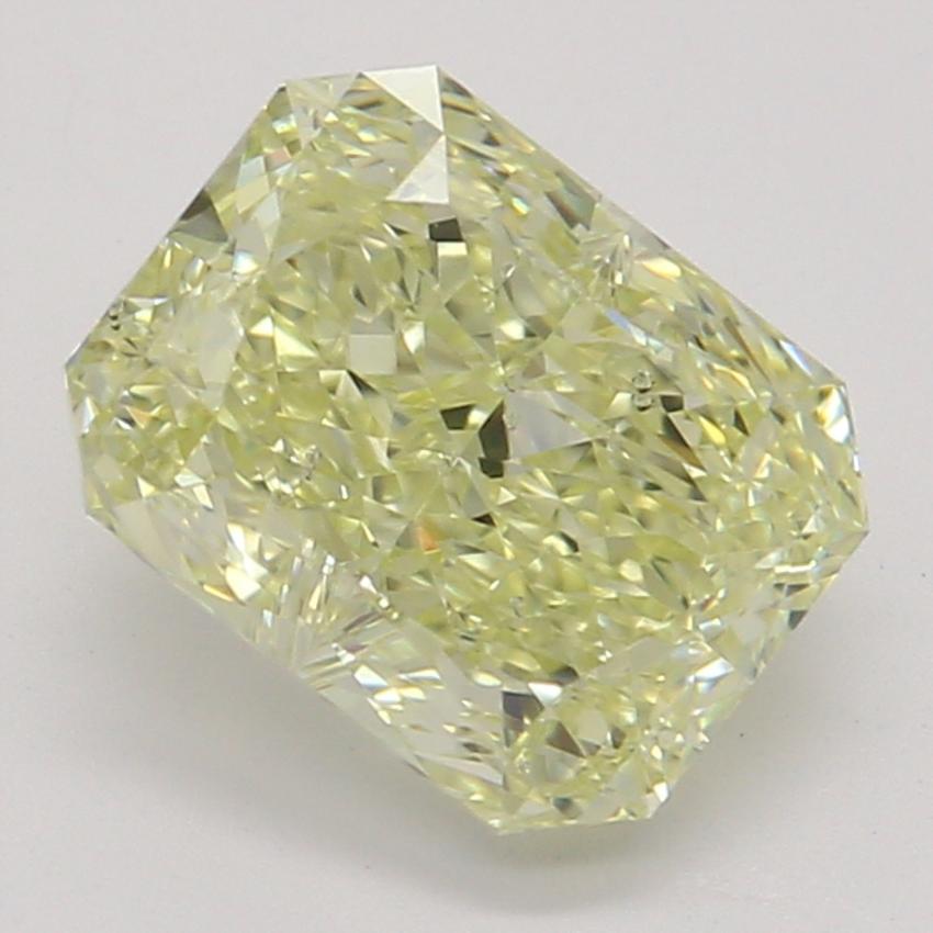 1.03 Ct. Fancy Light Yellow Radiant Diamond