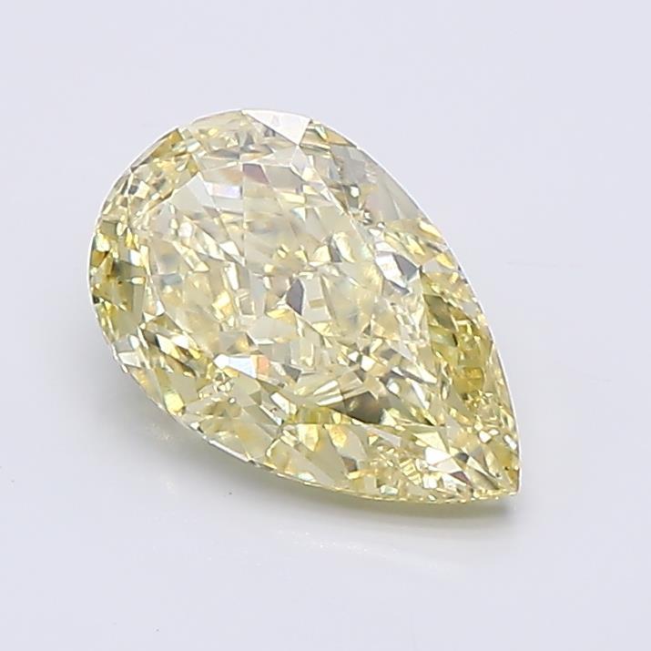 1.51 Ct. Fancy Intense  Yellow Pear Lab Grown Diamond