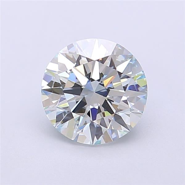 1.34 Ct. Fancy Light  Green Round Lab Grown Diamond
