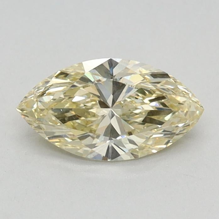 0.48 Ct. Fancy Light Yellow Marquise Lab Grown Diamond