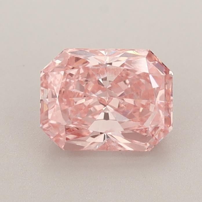 1.01 Ct. Fancy Vivid Pink Radiant Lab Grown Diamond