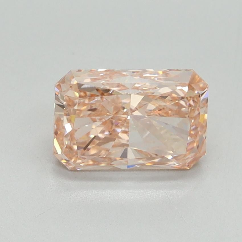 1.59 Ct. Fancy Intense Pink Radiant Lab Grown Diamond