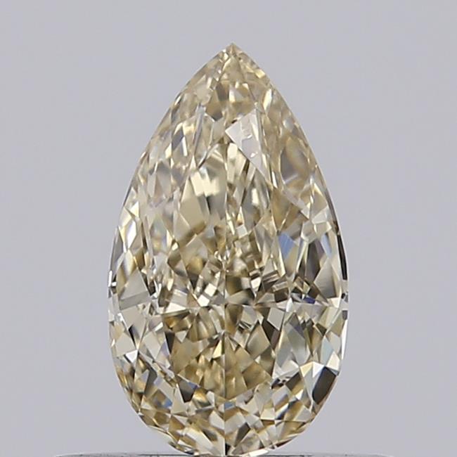 0.55 Ct. Light Yellow Pear Lab Grown Diamond