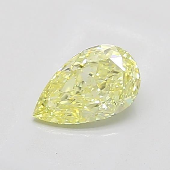 1.09 Ct. Fancy Intense Yellow Pear Lab Grown Diamond