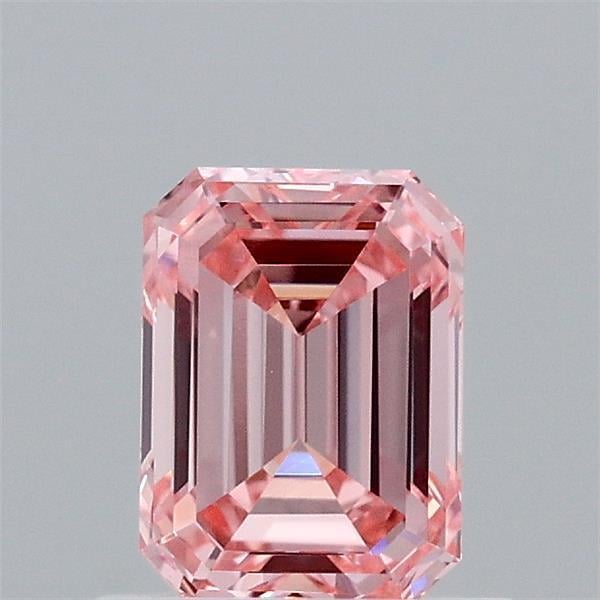 0.85 Ct. Fancy Vivid Pink Emerald Lab Grown Diamond
