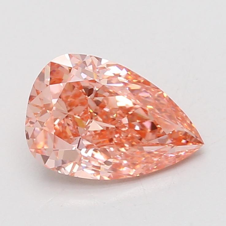 2.04 Ct. Fancy Vivid Pink Pear Lab Grown Diamond