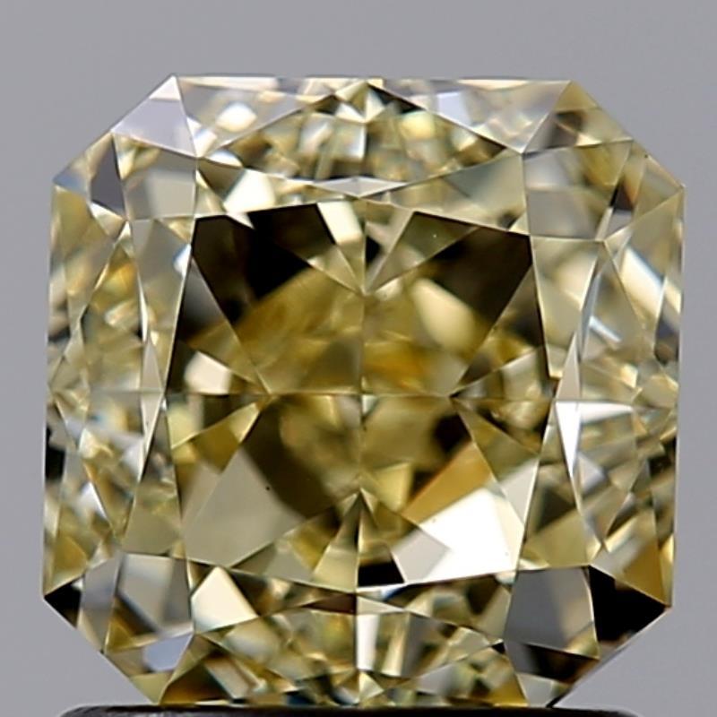 1.63 Ct. Fancy Yellow Cushion Diamond