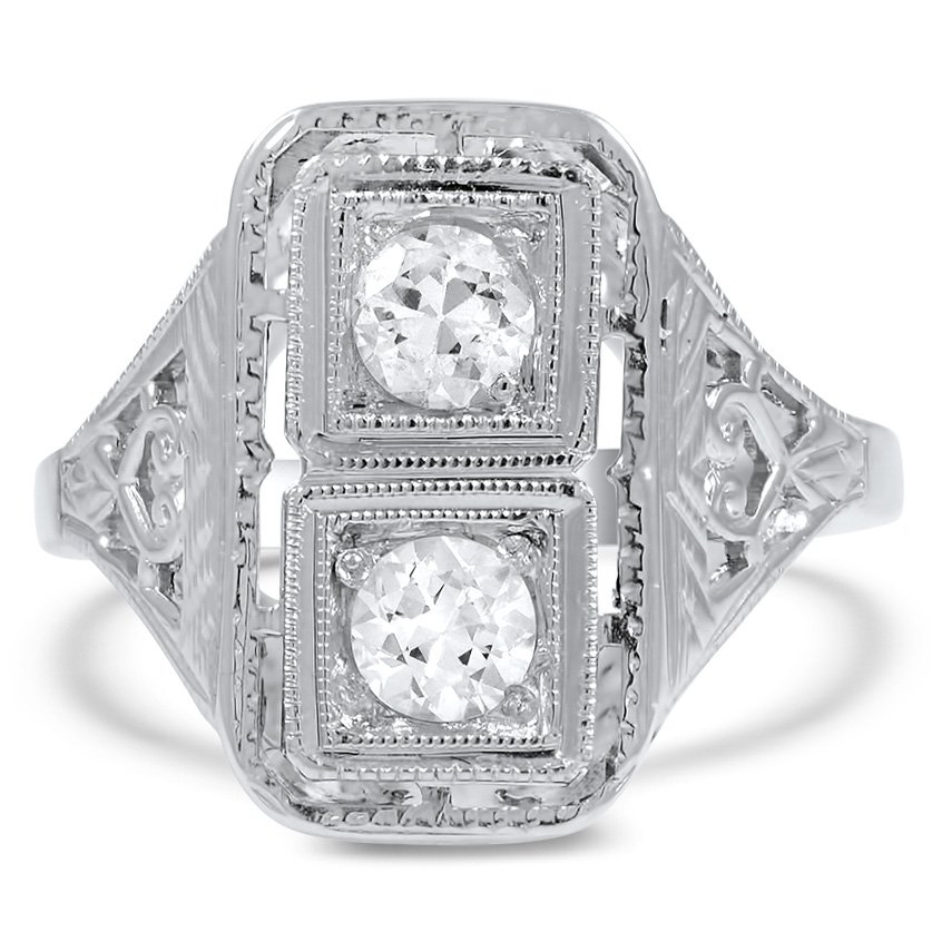 Edwardian Diamond Cocktail Ring