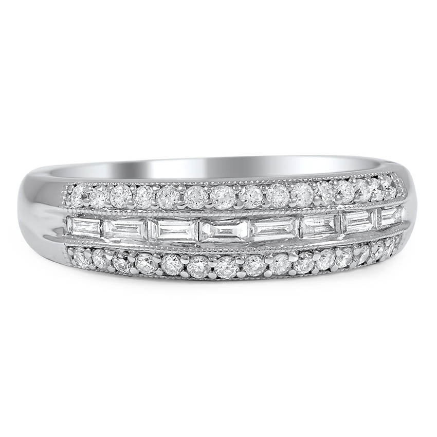 Modern Diamond Vintage Ring