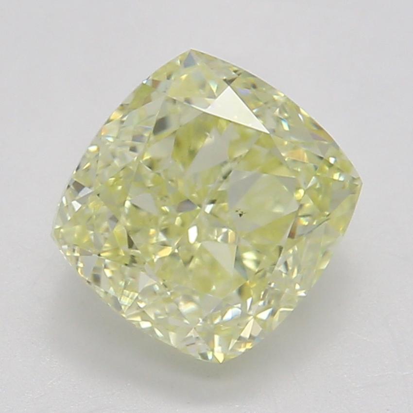 1.02 Ct. Fancy Yellow Cushion Diamond