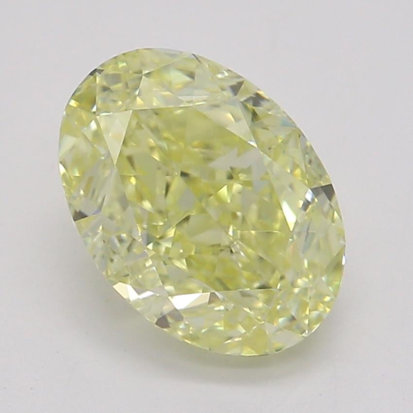 1.05 Ct. Fancy Yellow Oval Diamond