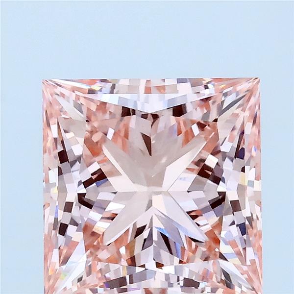 3.05 Ct. Fancy Intense Pink Princess Lab Grown Diamond