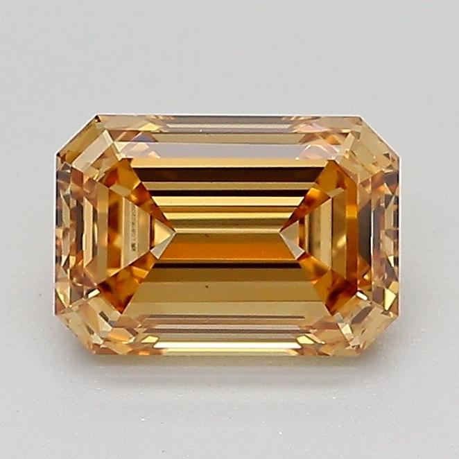 1.11 Ct. Fancy Light  Brown Emerald Lab Grown Diamond