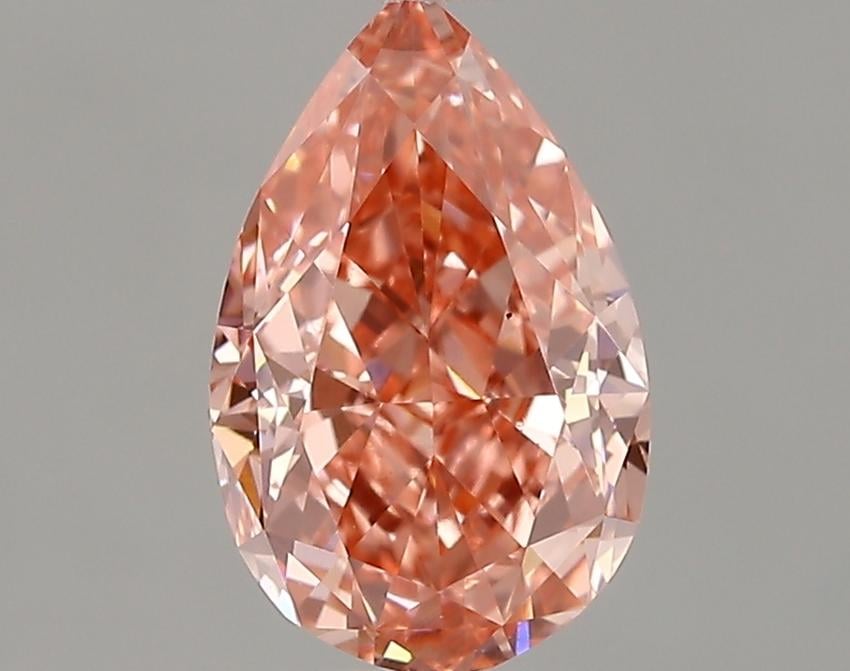 1.45 Ct. Fancy Pink Pear Lab Grown Diamond