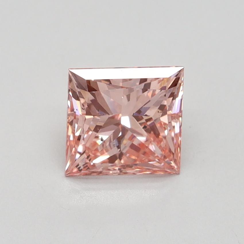 1.09 Ct. Fancy Intense Pink Princess Lab Grown Diamond