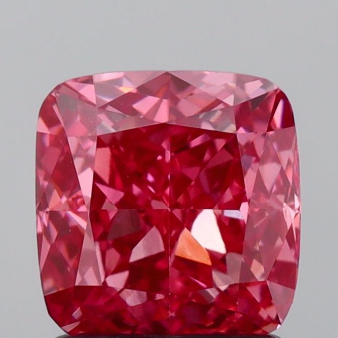 1.50 Ct. Fancy Vivid  Pink Cushion Lab Grown Diamond