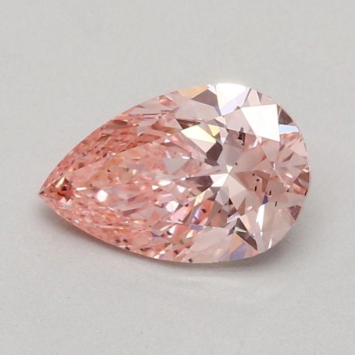 0.50 Ct. Fancy Vivid Pink Pear Lab Grown Diamond