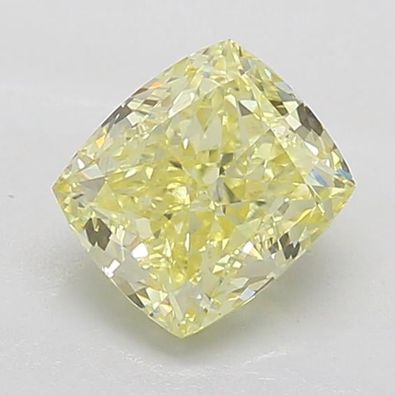 1.81 Ct. Fancy Intense Yellow Cushion Lab Grown Diamond