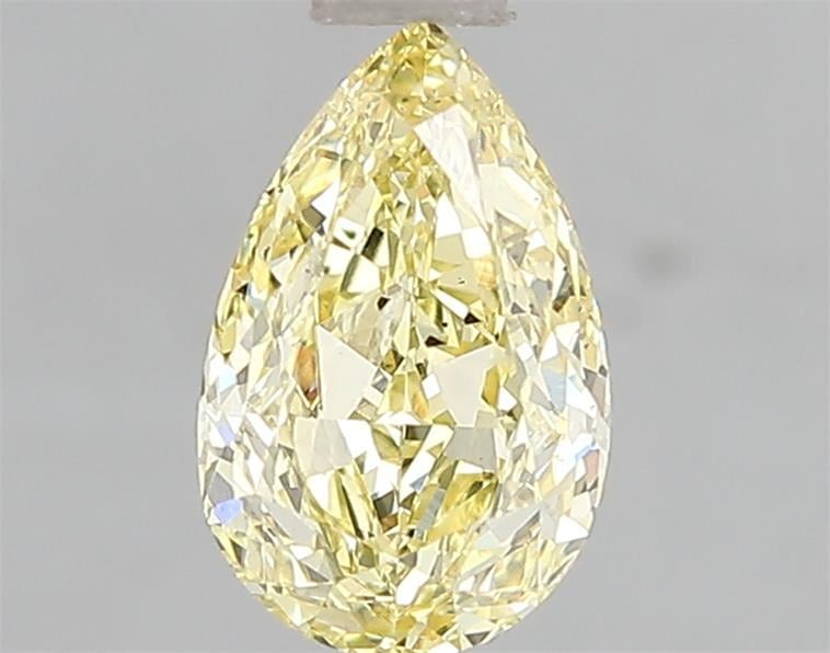 1.01 Ct. Fancy Intense Yellow Pear Lab Grown Diamond
