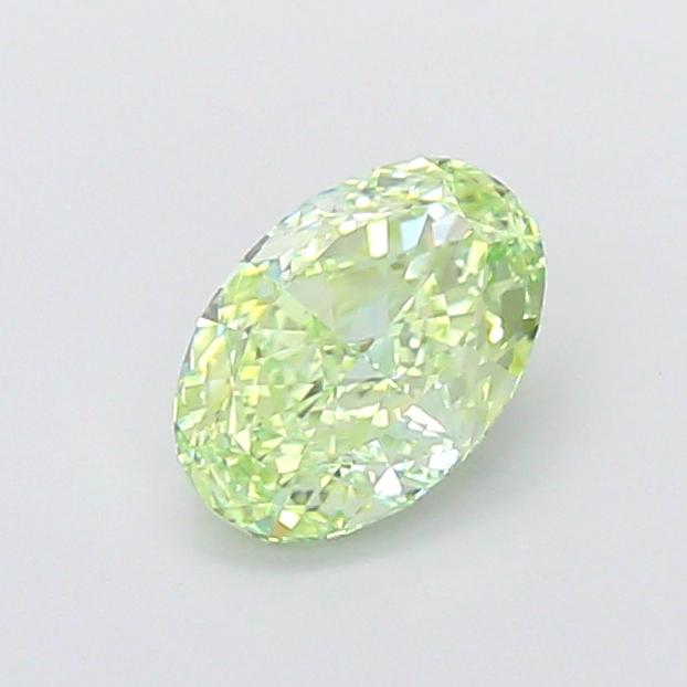 1.55 Ct. Fancy Green Oval Lab Grown Diamond