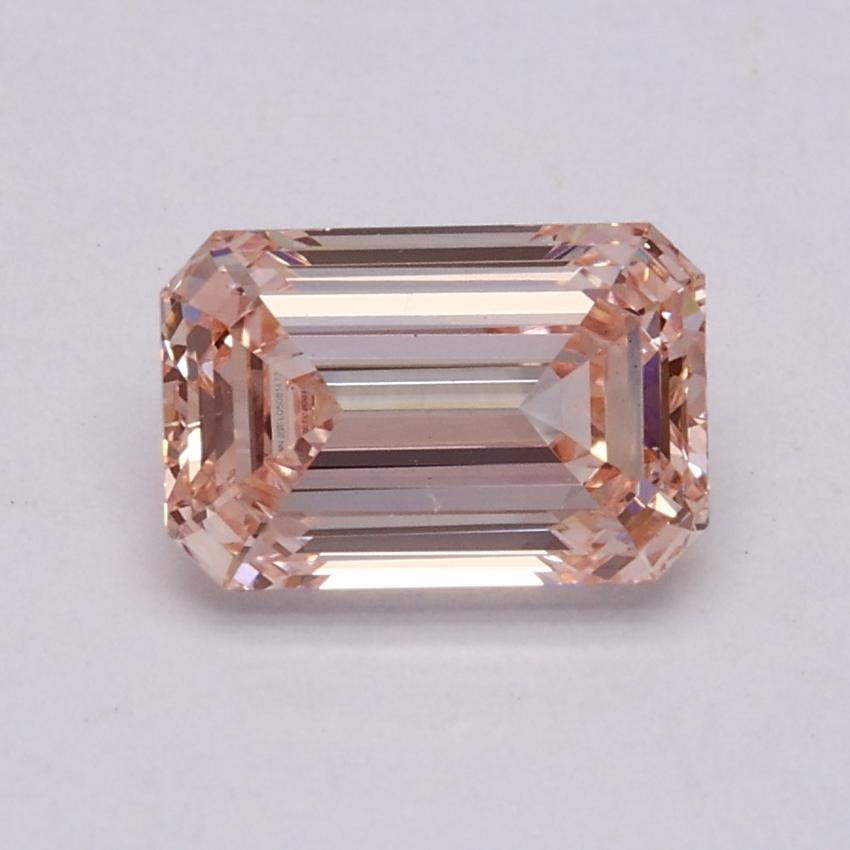 1.00 Ct. Fancy Pink Emerald Lab Grown Diamond