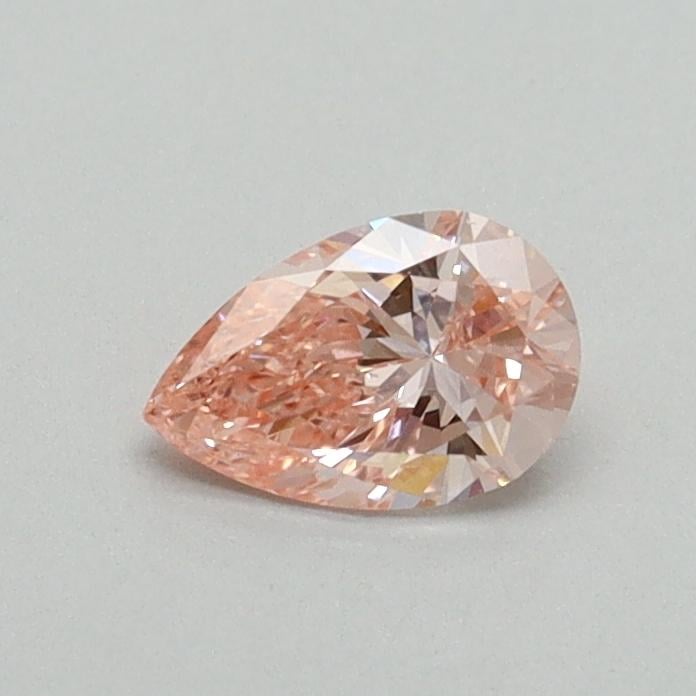 0.34 Ct. Fancy Vivid Pink Pear Lab Grown Diamond