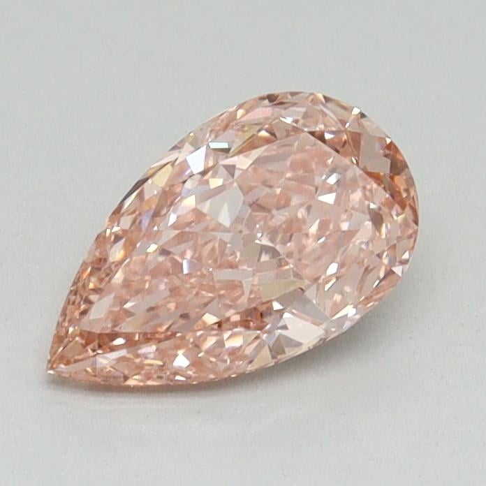 0.79 Ct. Fancy Vivid Pink Pear Lab Grown Diamond