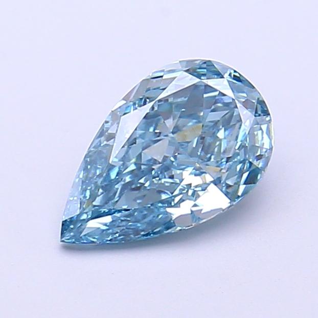 1.00 Ct. Fancy Vivid  Blue Pear Lab Grown Diamond