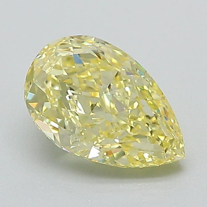 1.20 Ct. Fancy Intense Yellow Pear Lab Grown Diamond