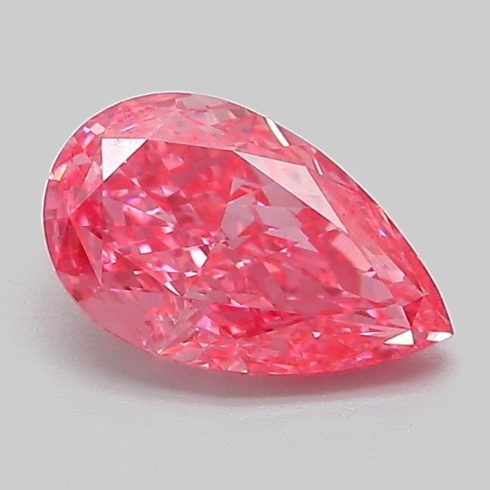 1.08 Ct. Fancy Vivid Pink Pear Lab Grown Diamond