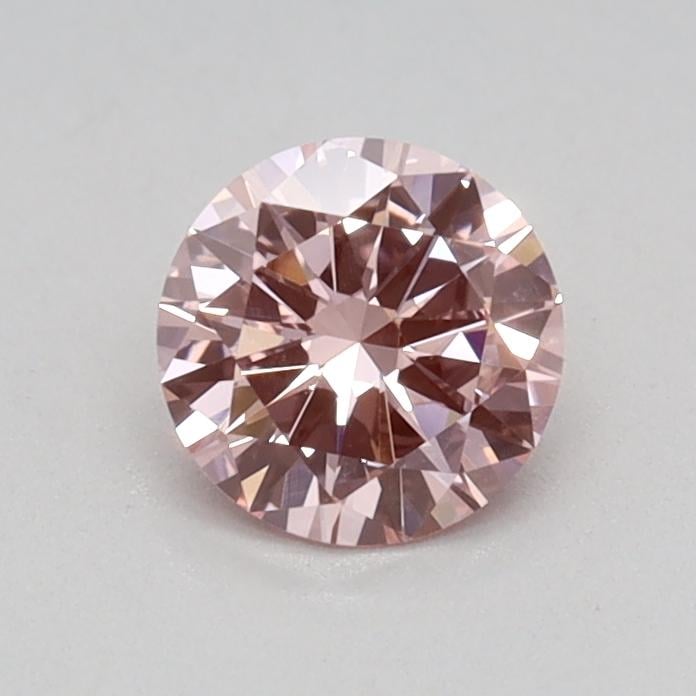 0.38 Ct. Fancy Intense Pink Round Lab Grown Diamond