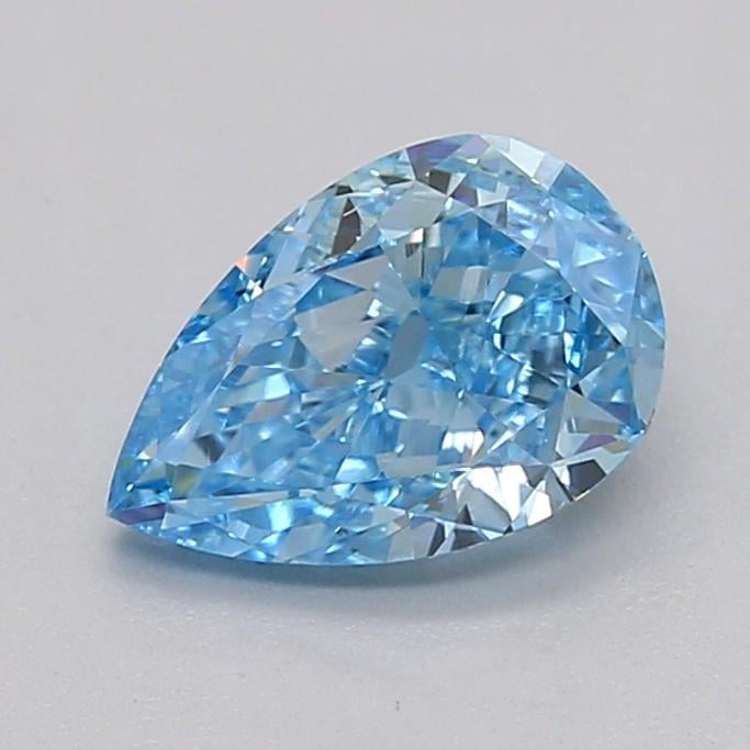 1.01 Ct. Fancy Blue Pear Lab Grown Diamond
