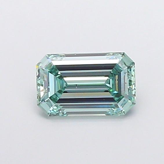 1.06 Ct. Fancy Vivid Green Emerald Lab Grown Diamond