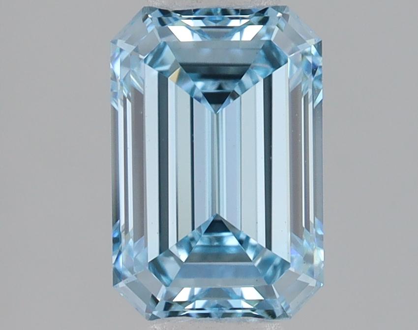 1.57 Ct. Fancy Intense Blue Emerald Lab Grown Diamond