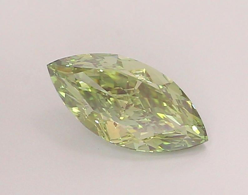 1.24 Ct. Fancy Vivid Green Marquise Lab Grown Diamond