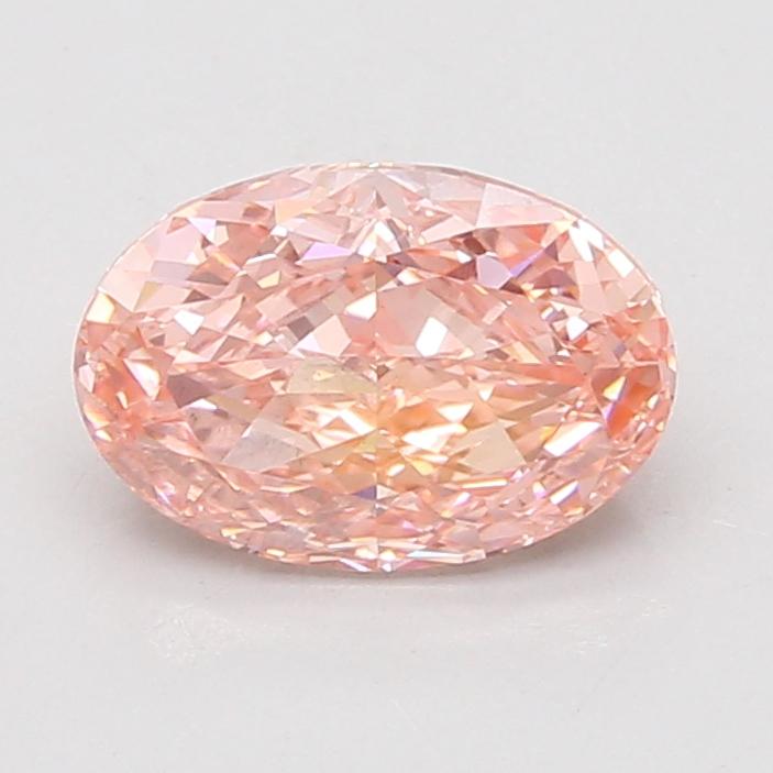 2.04 Ct. Fancy Vivid Pink Oval Lab Grown Diamond