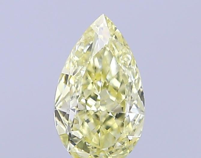 0.33 Ct. Fancy Intense Yellow Pear Lab Grown Diamond