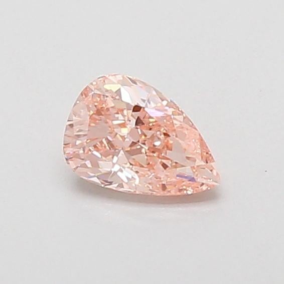 0.38 Ct. Fancy Vivid Pink Pear Lab Grown Diamond
