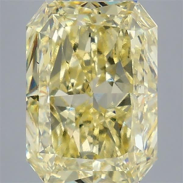 5.01 Ct. Fancy Intense Yellow Radiant Lab Grown Diamond