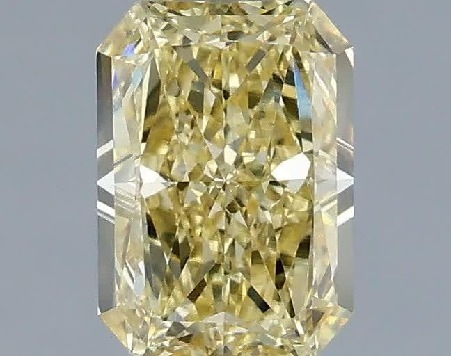 1.07 Ct. Fancy Intense Yellow Radiant Lab Grown Diamond