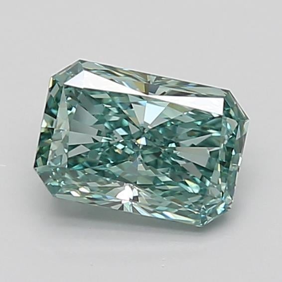0.95 Ct. Fancy Green Radiant Lab Grown Diamond