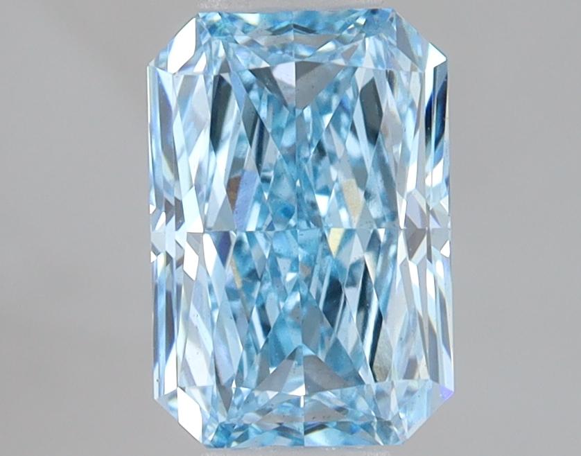 1.60 Ct. Fancy Vivid Blue Radiant Lab Grown Diamond