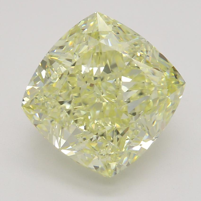 4.55 Ct. Fancy Yellow Cushion Diamond