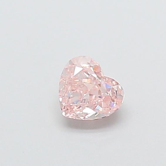 0.36 Ct. Fancy Light  Pink Heart Lab Grown Diamond