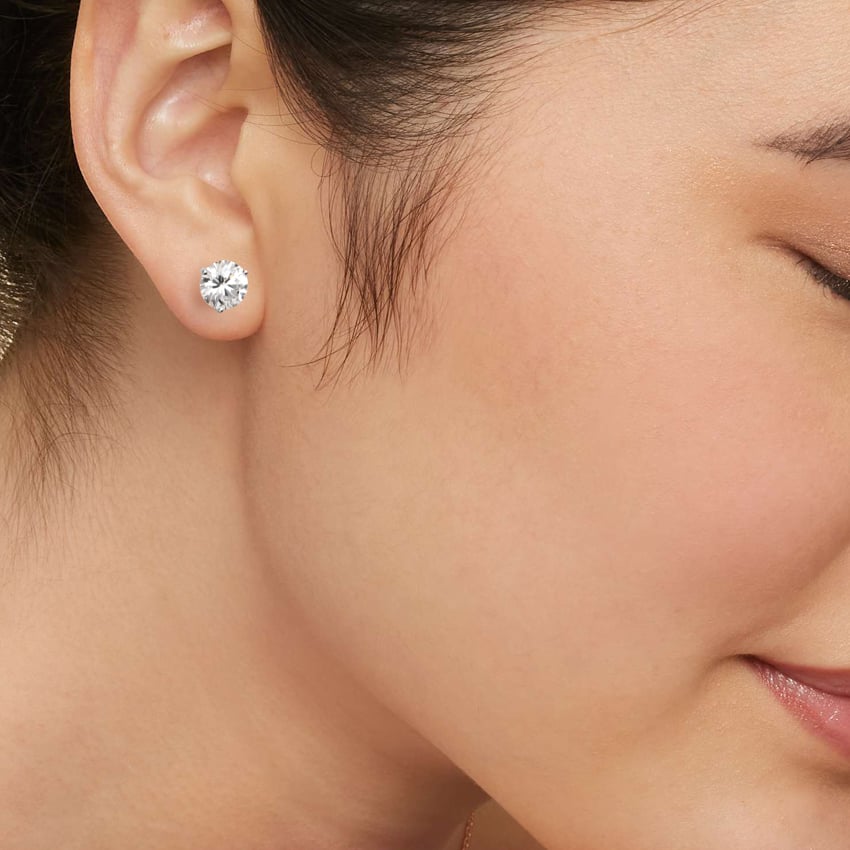 Perfect Martini Diamond Stud Earrings (3 ct. tw.)