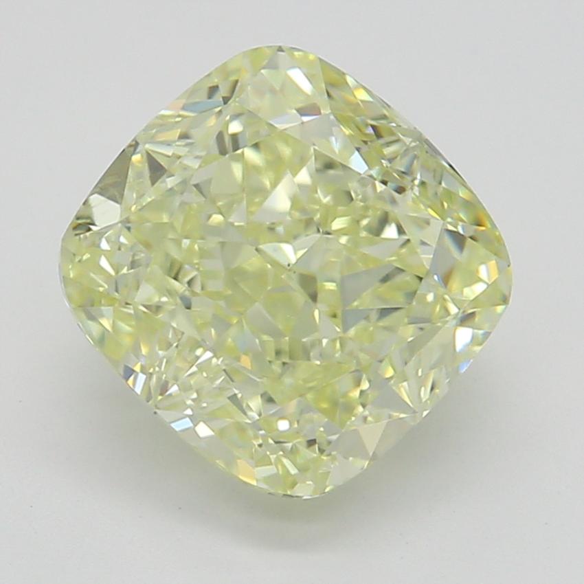 1.51 Ct. Fancy Light Yellow Cushion Diamond