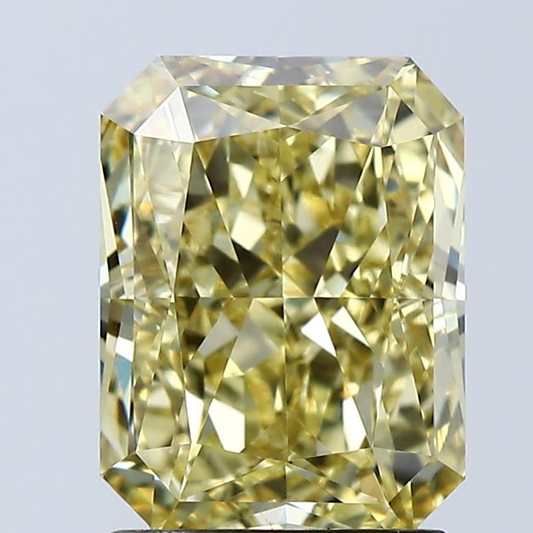 2.09 Ct. Fancy Vivid Yellow Radiant Lab Grown Diamond