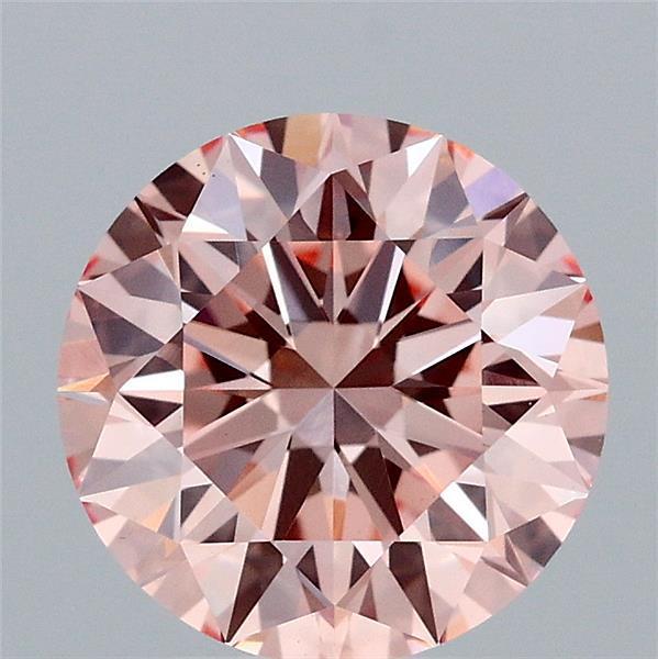 2.13 Ct. Fancy Intense Pink Round Lab Grown Diamond