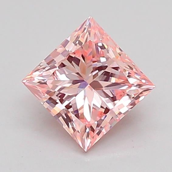 0.94 Ct. Fancy Intense Pink Princess Lab Grown Diamond